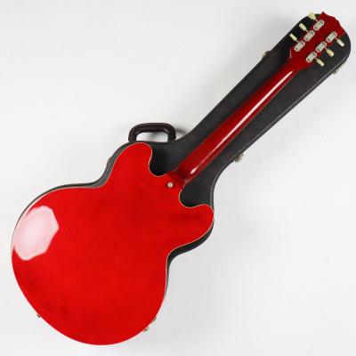 【中古】 エレキギターTokai ES-145 SR 2008年製 セミアコースティックギター トーカイ セミアコ 日本製 ボディバック画像