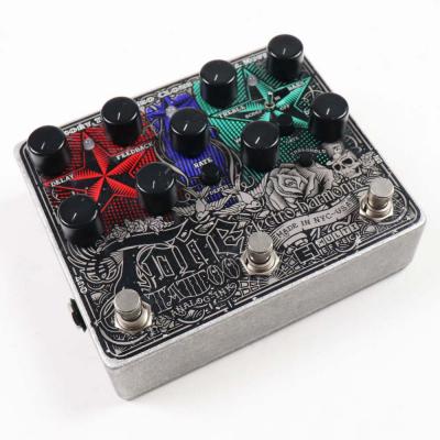 【中古】 マルチエフェクター ELECTRO-HARMONIX TONE TATTOO エレクトローハーモニクス ギターエフェクター 本体画像 斜め
