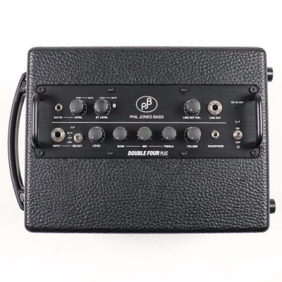 【中古】 PHIL JONES BASS Double Four PLUS BLACK 小型ベースアンプ コンボ USBモバイルバッテリー対応 フィルジョーンズベース コントロールパネル