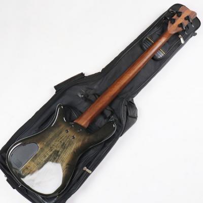 【中古】WARWICK ワーウィック Streamer LX Jazzman 4st Nirvana Blackburst Transparent High Polish 2006年製 エレキベース ボディバック画像