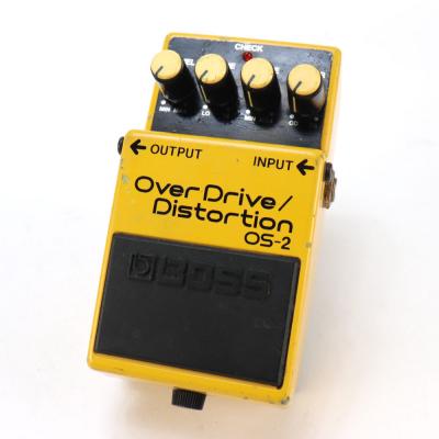 【中古】オーバードライブ ディストーション エフェクター BOSS OS-2 OverDrive Distortion ギターエフェクター