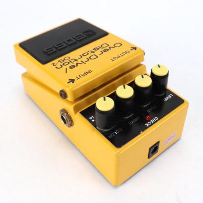 【中古】オーバードライブ ディストーション エフェクター BOSS OS-2 OverDrive Distortion ギターエフェクター リア斜めアングル画像