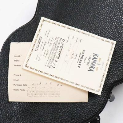 【中古】 ウクレレ KAMAKA HF-3 カマカ テナーウクレレ 2017年製 ハードケース付き MADE IN HAWAII USA 付属品画像