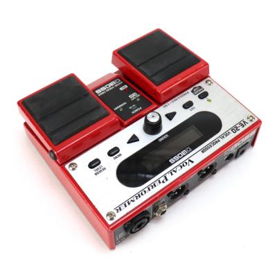 【中古】 ボーカルエフェクター BOSS VE-20 Vocal Performer ボーカルパフォーマー ピッチコレクト 斜めアングル画像