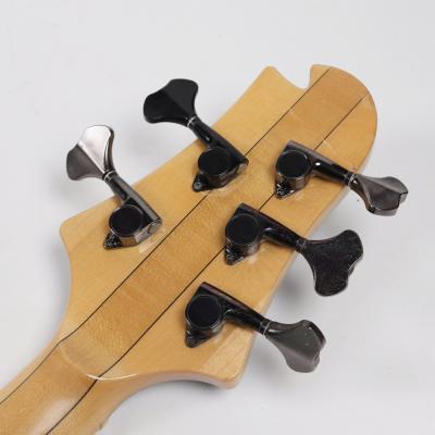 【中古】Sugi NB5M A EM/ASH BSBK 2013年製 5弦エレキベース ヘッド裏