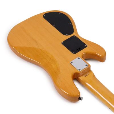 エレキベース BEE WING Standard 5st BW5ASH-VN 5弦/ASHボディー/Maple指板/Vintage Natural ビーウィング 日本製 ボディバック