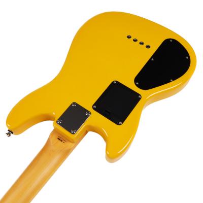 エレキベース BEE WING SHORT SCALE ALDER BW4SSL-YL 4弦 ショートスケール ALDERボディー Rosewood指板 Yellow ビーウィング 日本製 ボディバック画像 2