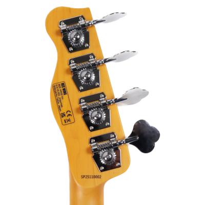 エレキベース BEE WING SHORT SCALE ALDER BW4SSL-YL 4弦 ショートスケール ALDERボディー Rosewood指板 Yellow ビーウィング 日本製 ヘッド裏画像