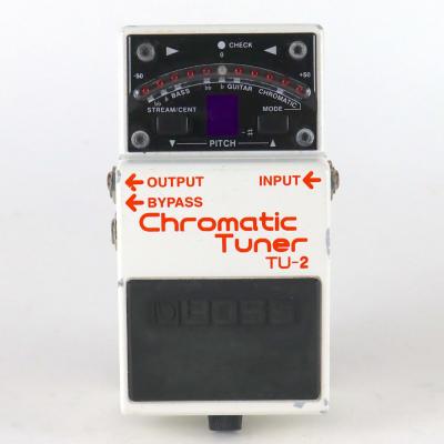 【中古】 クロマチックチューナー エフェクター BOSS TU-2 Chromatic Tuner ペダルチューナー