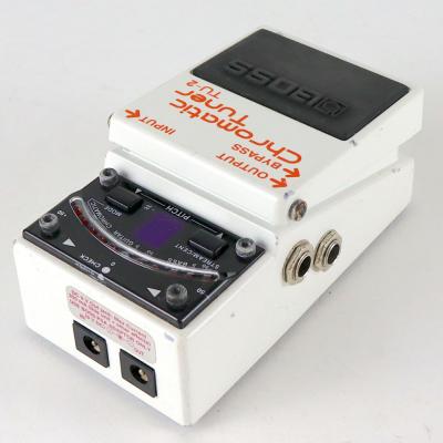 【中古】 クロマチックチューナー エフェクター BOSS TU-2 Chromatic Tuner ペダルチューナー 全体