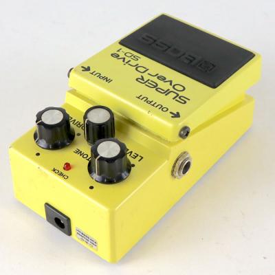 【中古】 スーパーオーバードライブ エフェクター BOSS SD-1 Super Over Drive Made in Japan ギターエフェクター 全体