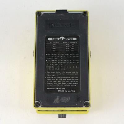 【中古】 スーパーオーバードライブ エフェクター BOSS SD-1 Super Over Drive Made in Japan ギターエフェクター 底面