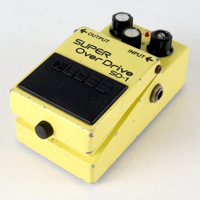 【中古】 スーパーオーバードライブ エフェクター BOSS SD-1 Super Over Drive Made in Japan ギターエフェクター 全体