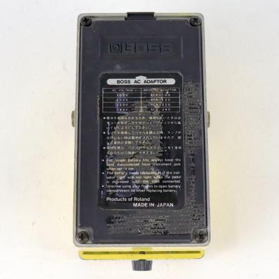 【中古】 スーパーオーバードライブ エフェクター BOSS SD-1 Super Over Drive Made in Japan ギターエフェクター 底面