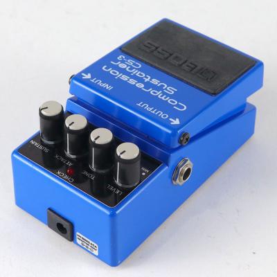 【中古】 コンプレッサー エフェクター BOSS CS-3 Compression Sustainer Made in Japan ギターエフェクター 全体
