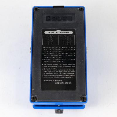 【中古】 コンプレッサー エフェクター BOSS CS-3 Compression Sustainer Made in Japan ギターエフェクター 底面