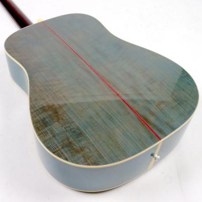 【中古】 アコースティックギター Headway HD-SAKURA SUMMER ’22 F, S/STD LNZB(Light NatsuZakura Blue) 2022年製 ヘッドウェイ 夏桜 ボディバック斜め画像