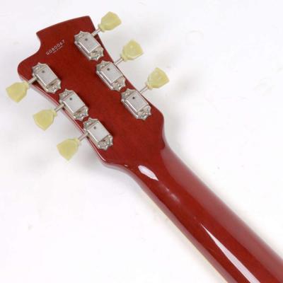 【中古】 エレキギター Fujigen MSA-HP Orange Burst MasterField 2008年製 フジゲン マスターフィールド セミアコースティックギター 日本製 ヘッド裏