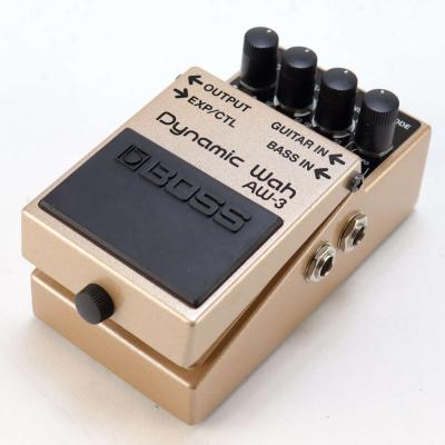 【中古】ダイナミックワウ エフェクター BOSS AW-3 Dynamic Wah ボス オートワウ ギターエフェクター ベースエフェクター 斜めアングル画像