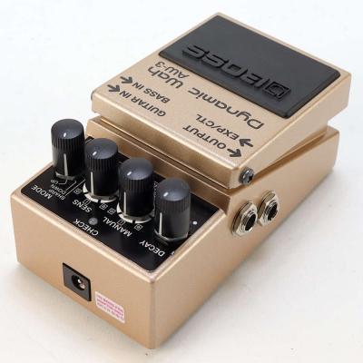 【中古】ダイナミックワウ エフェクター BOSS AW-3 Dynamic Wah ボス オートワウ ギターエフェクター ベースエフェクター リア斜めアングル画像