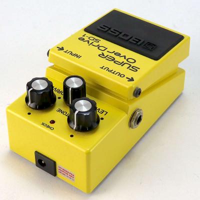 【中古】 スーパーオーバードライブ エフェクター BOSS SD-1 Super Over Drive ギターエフェクター リア斜めアングル画像
