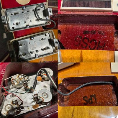 【中古】 エレキギター Gibson Les Paul Standard Heritage Cherry Sunburst 1993年製 ギブソン レスポールスタンダード チェリーサンバースト 内部