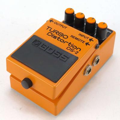 【中古】 ターボディストーション エフェクター BOSS DS-2 Turbo Distortion ギターエフェクター 斜めアングル画像