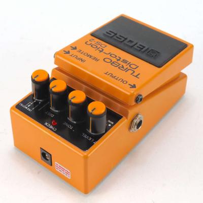 【中古】 ターボディストーション エフェクター BOSS DS-2 Turbo Distortion ギターエフェクター リア斜めアングル画像