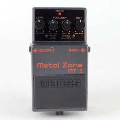 【中古】メタルゾーン エフェクター BOSS MT-2 Metal Zone ボス ギターエフェクター