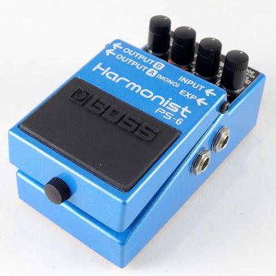 【中古】 ハーモナイザー エフェクター BOSS PS-6 Harmonist ギターエフェクター ハーモニスト ピッチシフター 斜めアングル画像