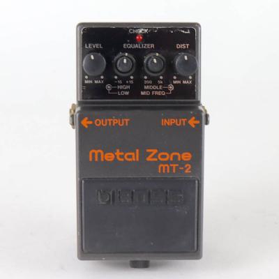 【中古】メタルゾーン エフェクター BOSS MT-2 Metal Zone ボス ギターエフェクター