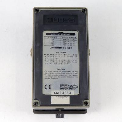 【中古】メタルゾーン エフェクター BOSS MT-2 Metal Zone ボス ギターエフェクター 裏面