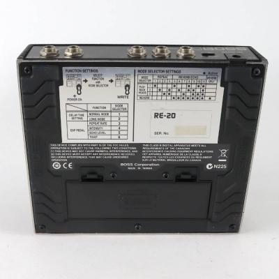 【中古】 スペースエコー エフェクター BOSS RE-20 SPACE ECHO ボス ギターエフェクター 裏面