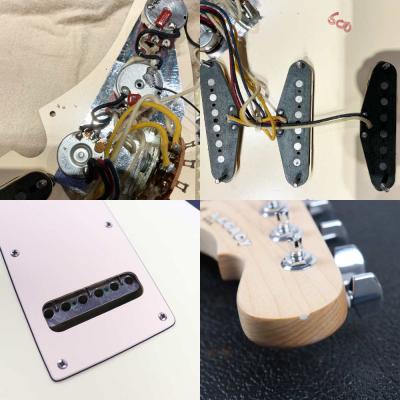 【中古】 エレキギター G&L USA Legacy Vintage White Rosewood FingerBoard Custom Built 2012年製 ストラトタイプ レガシー 内部 傷