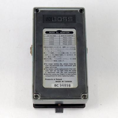 【中古】メタルゾーン エフェクター BOSS MT-2 Metal Zone ボス ギターエフェクター 裏面