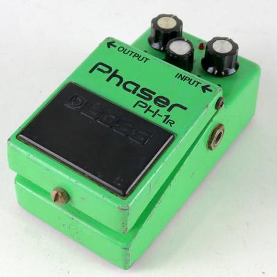 【中古】フェイザー エフェクター BOSS PH-1r Phaser 銀ネジ Made in Japan ギターエフェクター 右サイド