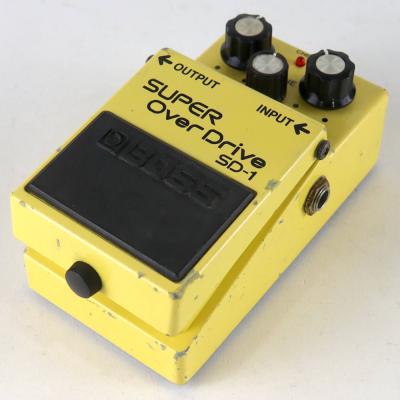 【中古】 スーパーオーバードライブ エフェクター BOSS SD-1 Super Over Drive ギターエフェクター 右サイド