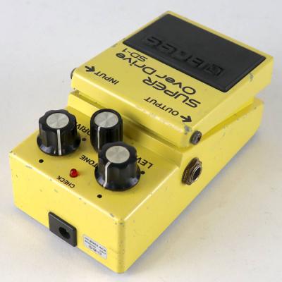 【中古】 スーパーオーバードライブ エフェクター BOSS SD-1 Super Over Drive ギターエフェクター 左サイド