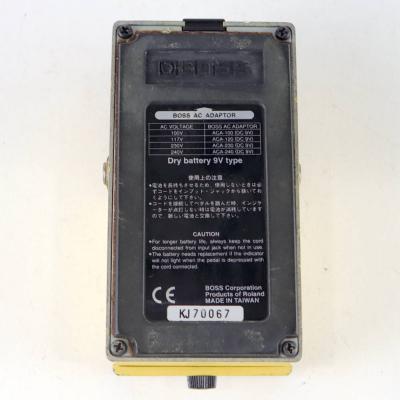 【中古】 スーパーオーバードライブ エフェクター BOSS SD-1 Super Over Drive ギターエフェクター 裏面