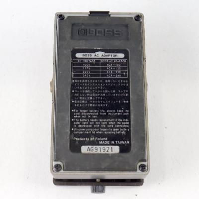 【中古】ベースイコライザー エフェクター BOSS GE-7B Bass Equalizer ベースエフェクター 裏面