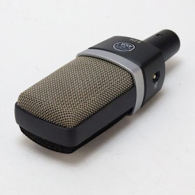 【中古】 マイク AKG C214 コンデンサーマイク グリル