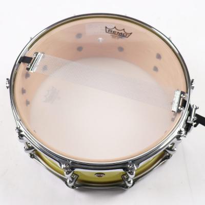 【中古】 スネアドラム サカエ SAKAE SD1455MA/RH 14x5.5 メイプルシェル 本体画像 裏