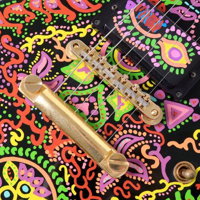 【中古】 エレキギター FERNANDES Burny MG-120X hideモデル サイケデリックペイント フェルナンデス バーニー サビなど