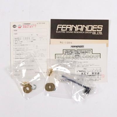 【中古】 エレキギター FERNANDES Burny MG-120X hideモデル サイケデリックペイント フェルナンデス バーニー 付属品