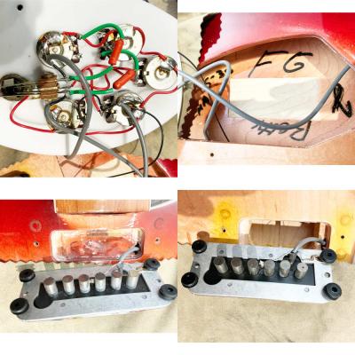 【中古】 Rickenbacker リッケンバッカー 360 V64 Fireglo 1997年製 エレキギター 内部