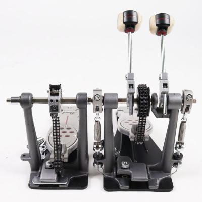 【中古】 ドラムツインペダル パール Pearl P-2052C ELIMINATOR REDLINE DOUBLE PEDAL 本体画像 前