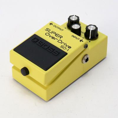 【中古】 スーパーオーバードライブ エフェクター BOSS SD-1 Super Over Drive ギターエフェクター 全体