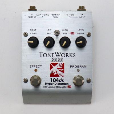 【中古】 ハイパーディストーション KORG TONEWORKS 104ds Hyper Distortion ギター用エフェクター