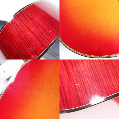 【中古】 アコースティックギター Headway HC-Custom Cherry Sunburst 2009年頃製 スプルーストップ フレイムメイプルバック&サイド ヘッドウェイ 傷