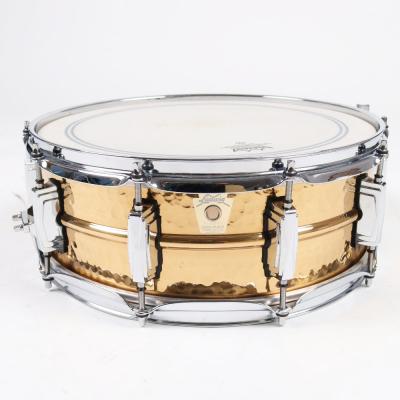 【中古】 スネアドラム ラディック Ludwig LB550K Bronze Phonic Hammered Bronze 14x5